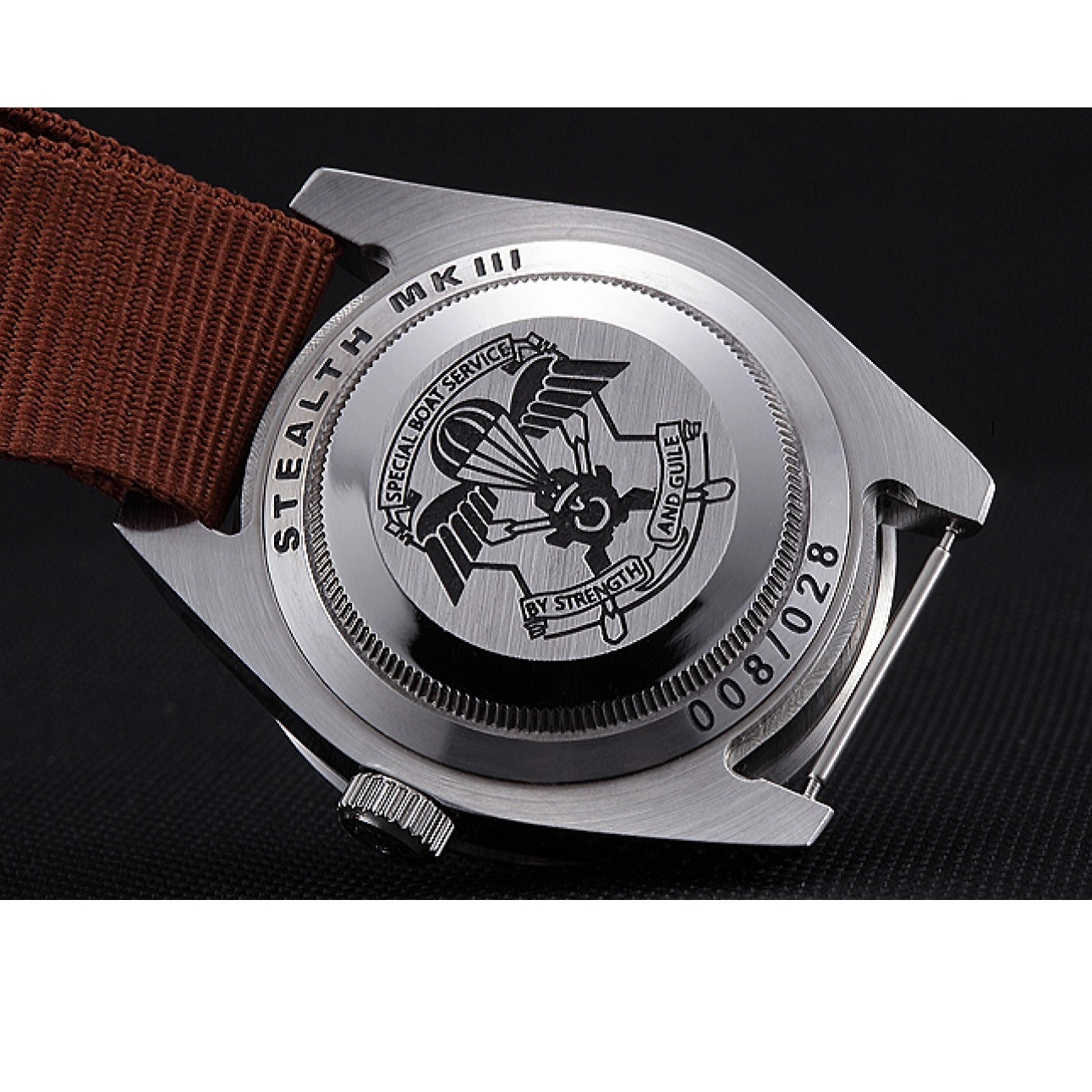 Aaa replica watch Rolex Stealth 621992 Submariner Brown 0514